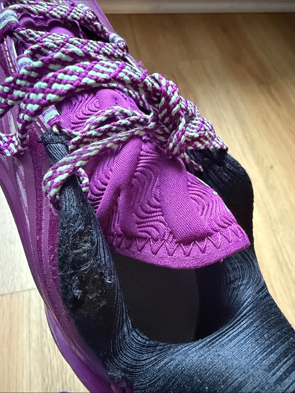 Way of Wade 808 5 Ultra V2 Lavender Basketball Shoes Sz US 7.5 Very good cond